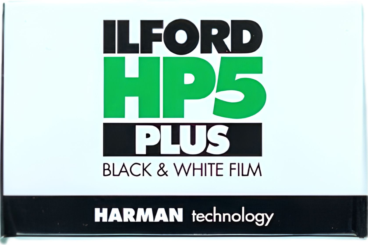 Ilford HP5 Plus 400 film box