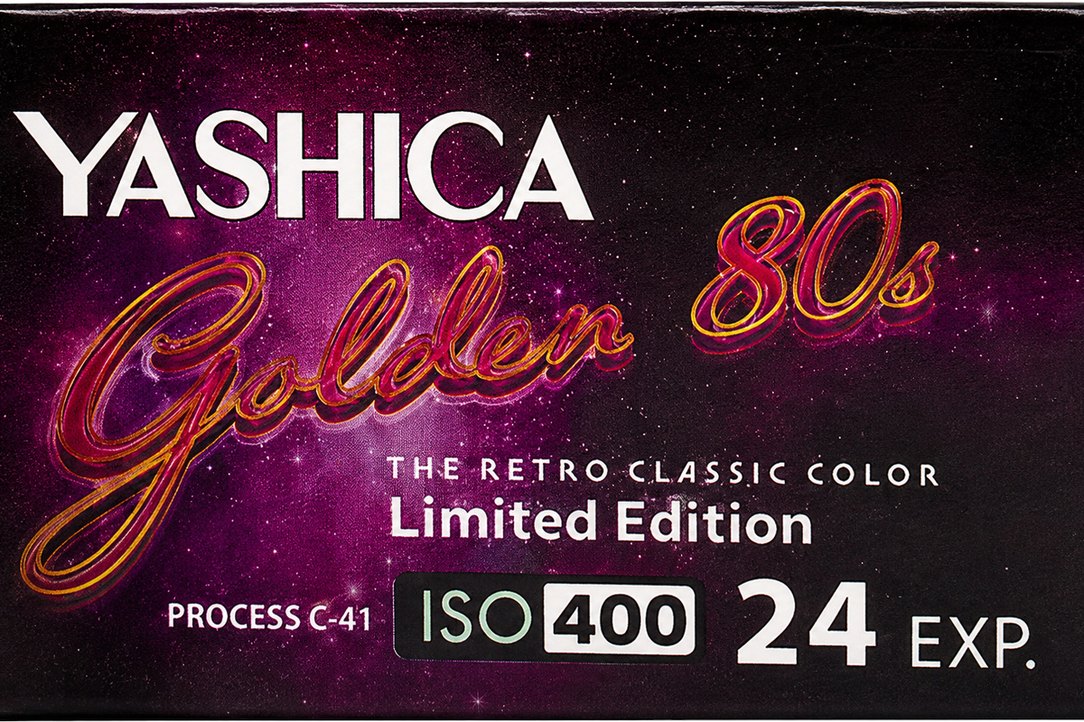 Yashica Golden 80s film box